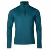 Halti Moodi Mens Half Zip Fleece Deep Lagoon Blue -Ski Equipment Sale 0880098 A36 MoodiMhalfzip main