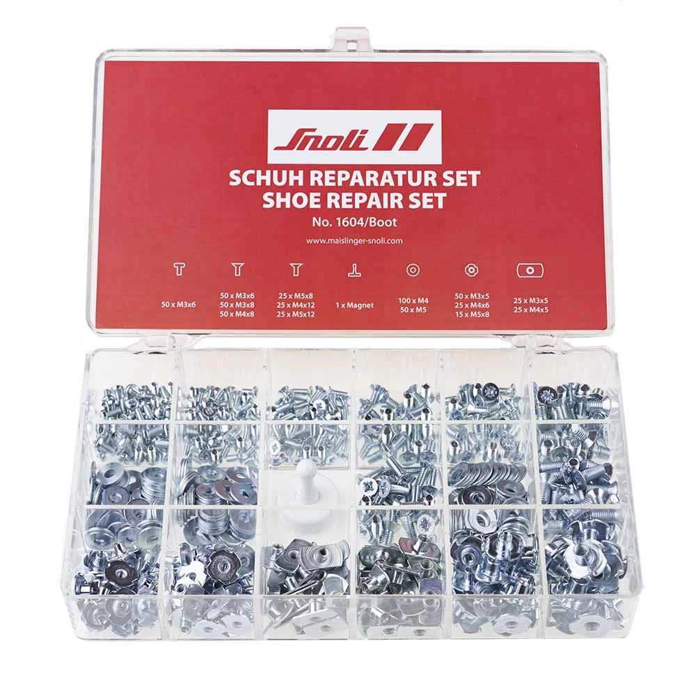 Snoli Ski Boot Repair Components Set 3 Snoli Ski Boot Repair Components Set