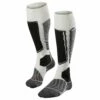 Falke SK1 Womens Ski Sock Off White -Ski Equipment Sale 16507 2040 frontview