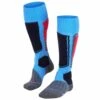 Falke SK1 Womens Ski Sock Blue Note