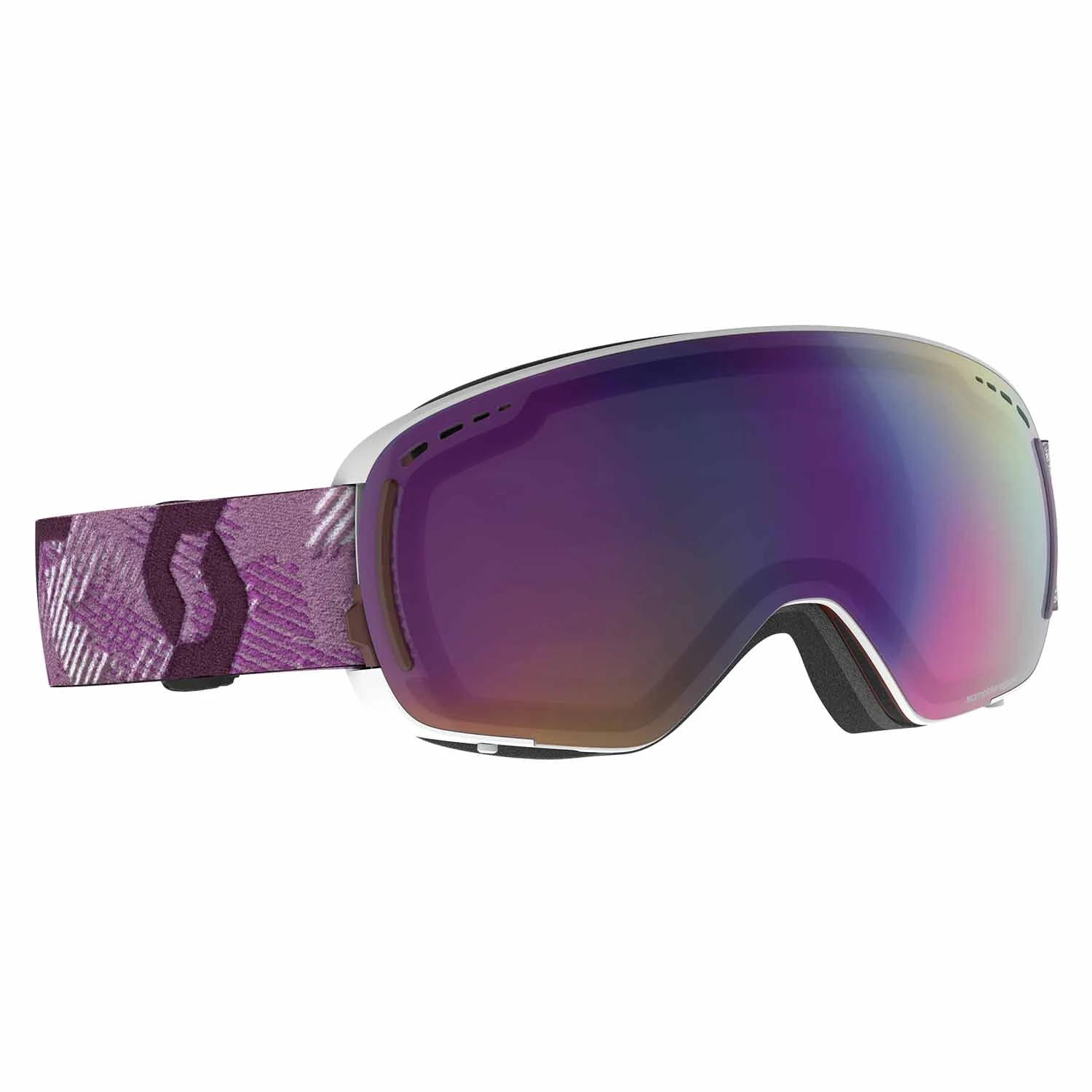 Scott LCG Compact Ski Goggles White/Cassis Pink 3 Scott LCG Compact Ski Goggles White/Cassis Pink