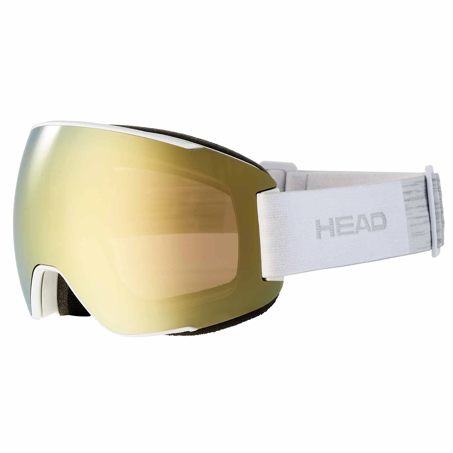 Head Magnify 5K Ski Goggles Gold + Spare Lens 3 Head Magnify 5K Ski Goggles Gold + Spare Lens
