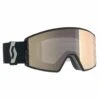 Scott React Light Sensitive Ski Goggles Mountain Black -Ski Equipment Sale 4002336663245 scott react ski goggle mountain black ls